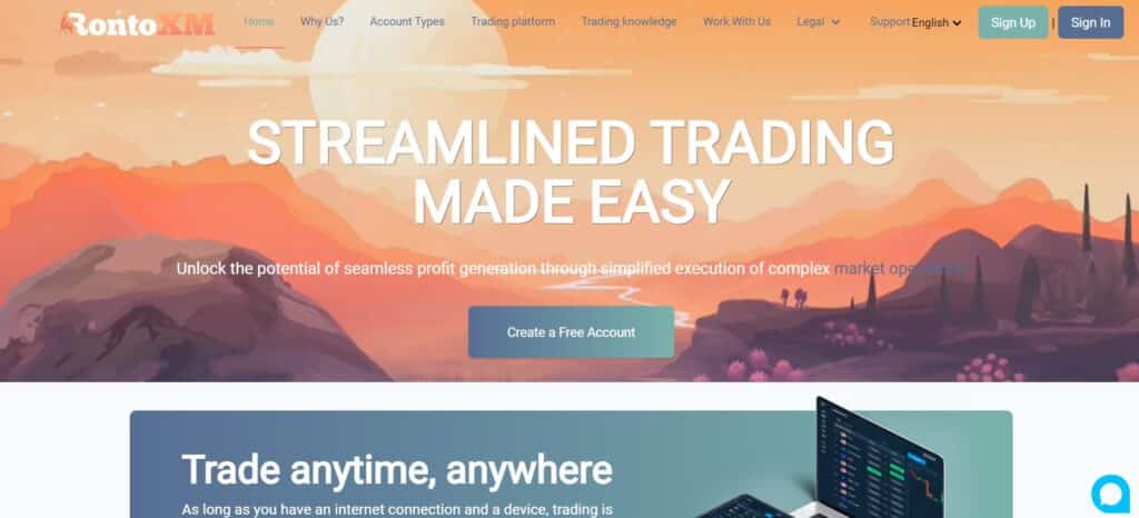 RontoXM website RontoXM website