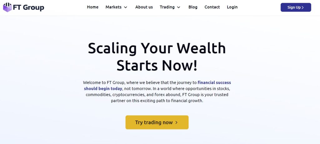 FT Group website FT Group website