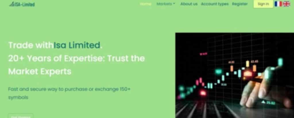 Isa Limited website Isa Limited website