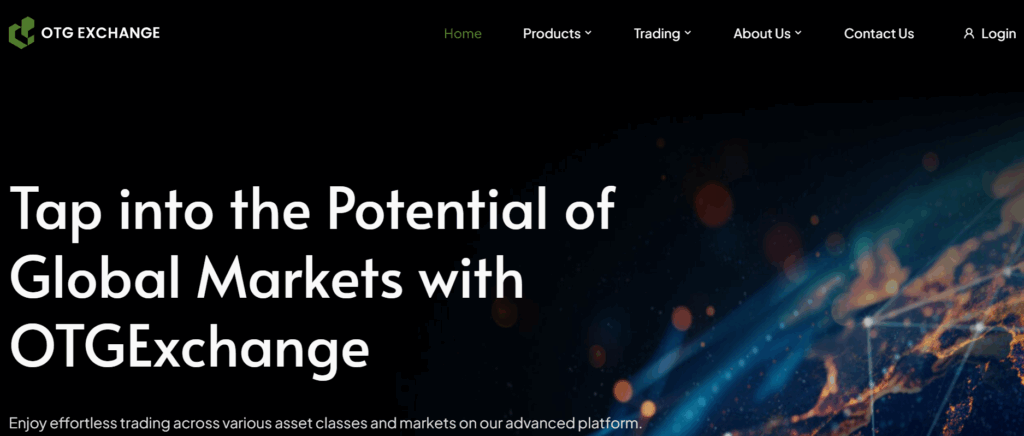 OTG EXCHANGE homepage